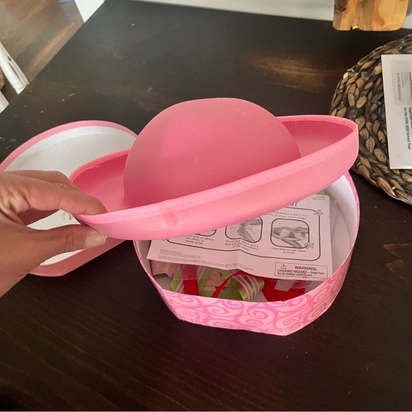 Vintage Strawberry Shortcake Create A Hat Box With Pink Hat - Picture 3 of 5